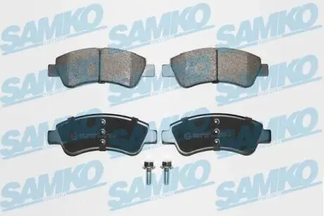 Колодки гальмівні передні 03- (тип Bosch) SAMKO 5SP802