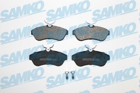 Тормозные колодки, дисковый тормоз.) SAMKO 5SP806
