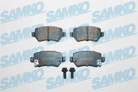 Гальмівні колодки, дискове гальмо (набір) SAMKO 5SP811