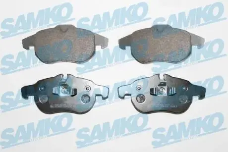 Тормозные колодки, дисковый тормоз.) SAMKO 5SP814