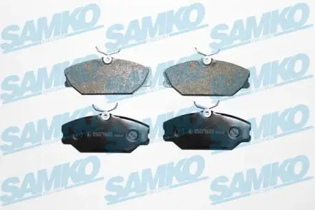 Гальмівні колодки, дискове гальмо (набір) SAMKO 5SP816