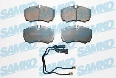 Тормозные колодки, дисковый тормоз.) SAMKO 5SP830A