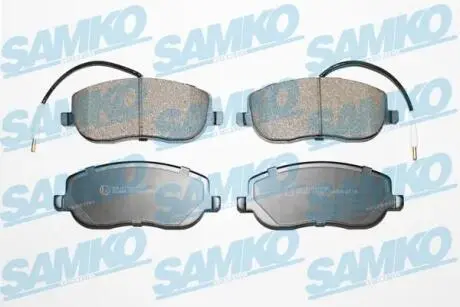 Комплект гальмівних колодок дискові C8 ULYSSE P807 SAMKO 5SP831