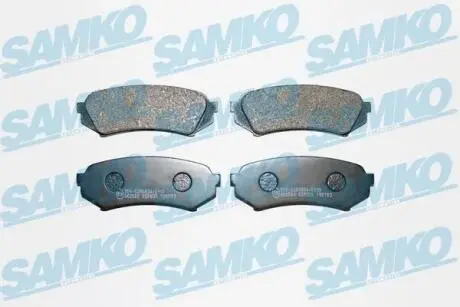 Гальмівні колодки, дискове гальмо (набір) SAMKO 5SP835