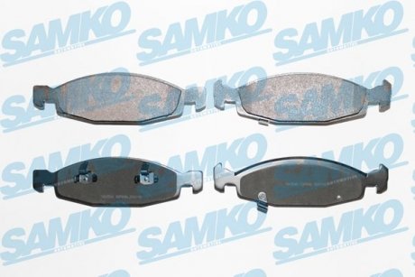 Тормозные колодки, дисковый тормоз.) SAMKO 5SP840