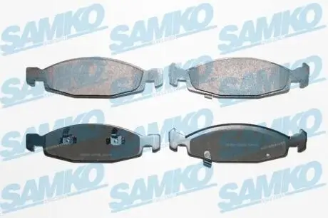Тормозные колодки, дисковый тормоз.) SAMKO 5SP840