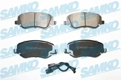 Тормозные колодки, дисковый тормоз.) SAMKO 5SP842