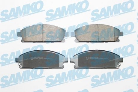 Тормозные колодки, дисковый тормоз.) SAMKO 5SP846 (фото 1)