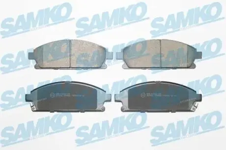 Тормозные колодки, дисковый тормоз.) SAMKO 5SP846