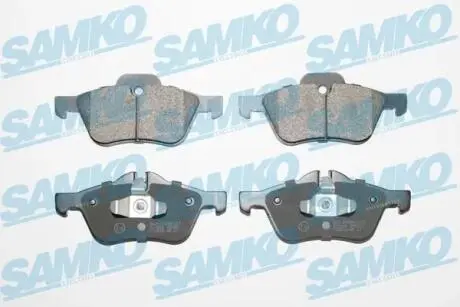 Тормозные колодки, дисковый тормоз.) SAMKO 5SP851
