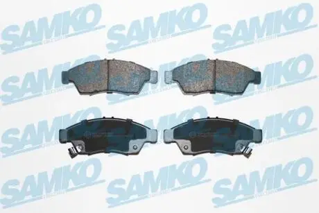 Гальмівні колодки, дискове гальмо (набір) SAMKO 5SP852