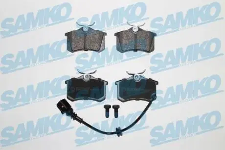 Тормозные колодки, дисковый тормоз.) SAMKO 5SP853