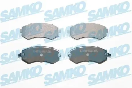 Гальмівні колодки, дискове гальмо (набір) SAMKO 5SP856