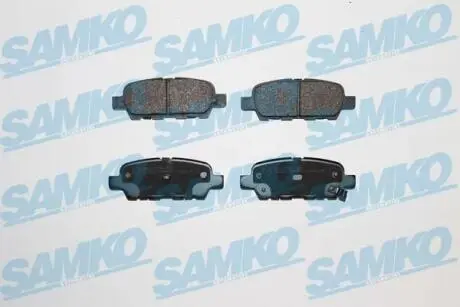 Гальмівні колодки, дискове гальмо (набір) SAMKO 5SP857