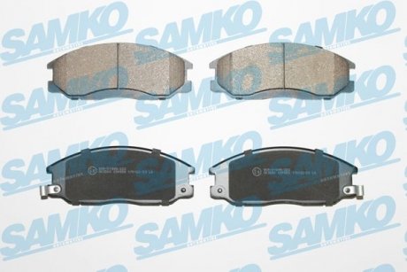 Тормозные колодки, дисковый тормоз.) SAMKO 5SP858 (фото 1)