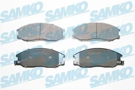 Гальмівні колодки, дискове гальмо (набір) SAMKO 5SP860