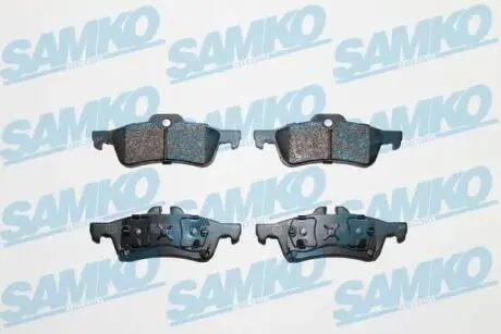 Тормозные колодки, дисковый тормоз.) SAMKO 5SP861