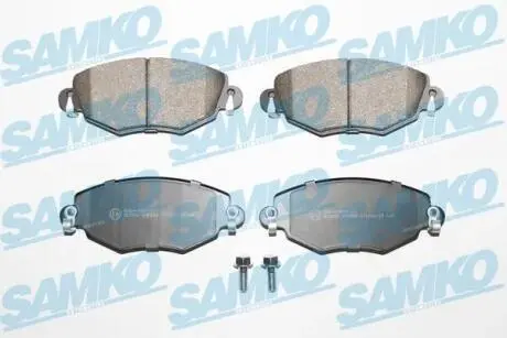 Комплект гальмівних колодок дискові MONDEO III SAMKO 5SP865
