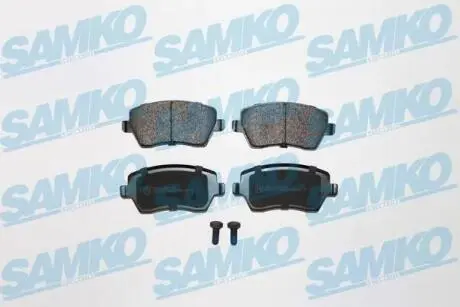 Гальмівні колодки, дискове гальмо (набір) SAMKO 5SP867