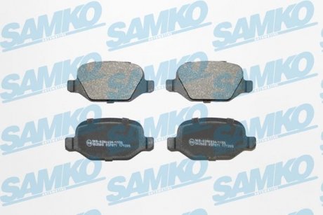 Тормозные колодки, дисковый тормоз.) SAMKO 5SP871