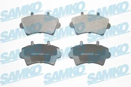 Колодки гальмівні передні 98-06 R16 (тип BOSCH) SAMKO 5SP884