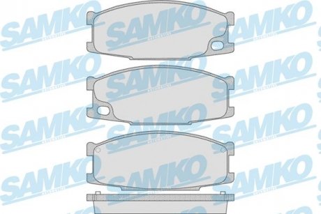 Тормозные колодки, дисковый тормоз.) SAMKO 5SP892 (фото 1)