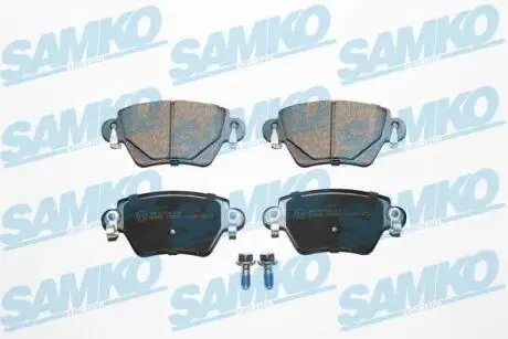 Комплект гальмівних колодок дискові MONDEO SAMKO 5SP897