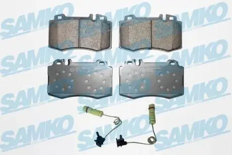 Тормозные колодки, дисковый тормоз.) SAMKO 5SP899B