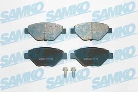 Тормозные колодки, дисковый тормоз.) SAMKO 5SP910