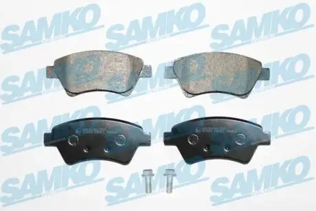 Гальмівні колодки, дискове гальмо (набір) SAMKO 5SP911