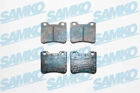 Гальмівні колодки, дискове гальмо (набір) SAMKO 5SP921