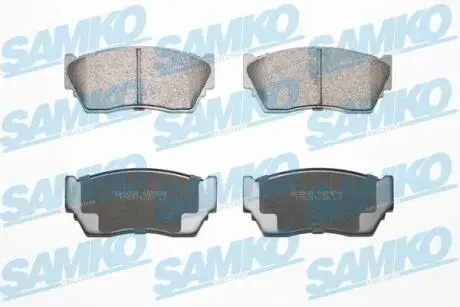 Гальмівні колодки, дискове гальмо (набір) SAMKO 5SP934