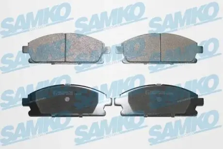 Гальмівні колодки, дискове гальмо (набір) SAMKO 5SP935