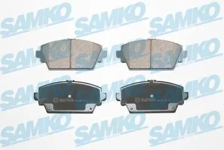 Тормозные колодки, дисковый тормоз.) SAMKO 5SP940