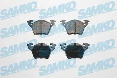 Гальмівні колодки, дискове гальмо (набір) SAMKO 5SP948