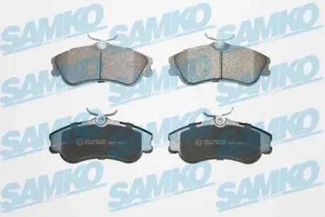 Гальмівні колодки, дискове гальмо (набір) SAMKO 5SP950