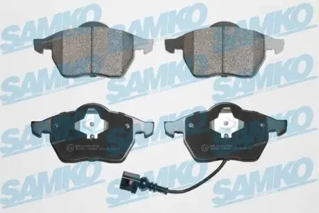 Гальмівні колодки, дискове гальмо (набір) SAMKO 5SP969