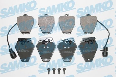Тормозные колодки, дисковый тормоз.) SAMKO 5SP981 (фото 1)
