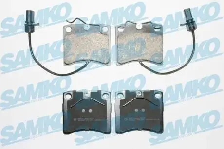 Тормозные колодки, дисковый тормоз.) SAMKO 5SP984
