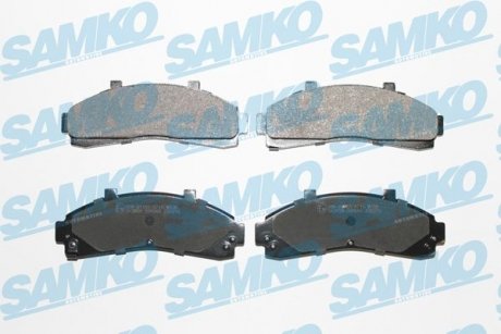 Тормозные колодки, дисковый тормоз.) SAMKO 5SP989 (фото 1)