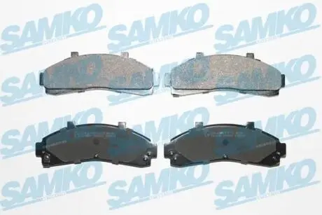 Тормозные колодки, дисковый тормоз.) SAMKO 5SP989