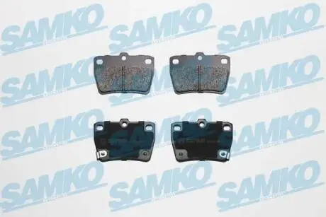 Гальмівні колодки, дискове гальмо (набір) SAMKO 5SP997