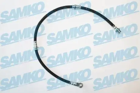 Шланг гальмівний (передній) Mitsubishi Pajero III/IV 00- (680mm) SAMKO 6T48401