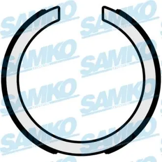 Тормозные колодки SAMKO 81095