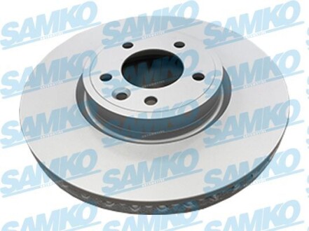 Диск тормозной (передний) Land Rover Discovery V/Range Rover IV 2.0/3.0 12- (349x34) PRO+ SAMKO A4034VR