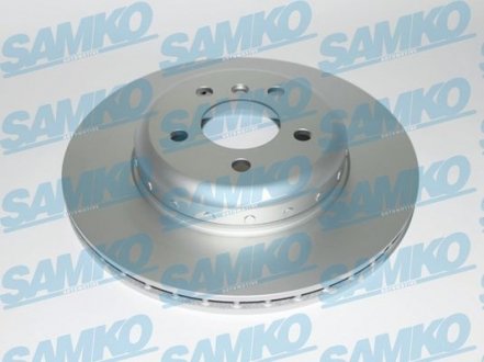 Диск тормозной bimetalic BMW SAMKO B2098VBR (фото 1)