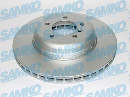 Диск тормозной bimetalic BMW SAMKO B2099VBR (фото 1)