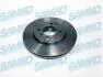 Диск тормозной BMW 3 E30-91 wentylowana przуd SAMKO B2171V (фото 1)