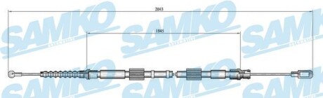 Трос зчеплення SAMKO C0049B