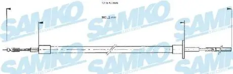 Трос зчеплення SAMKO C0052C
